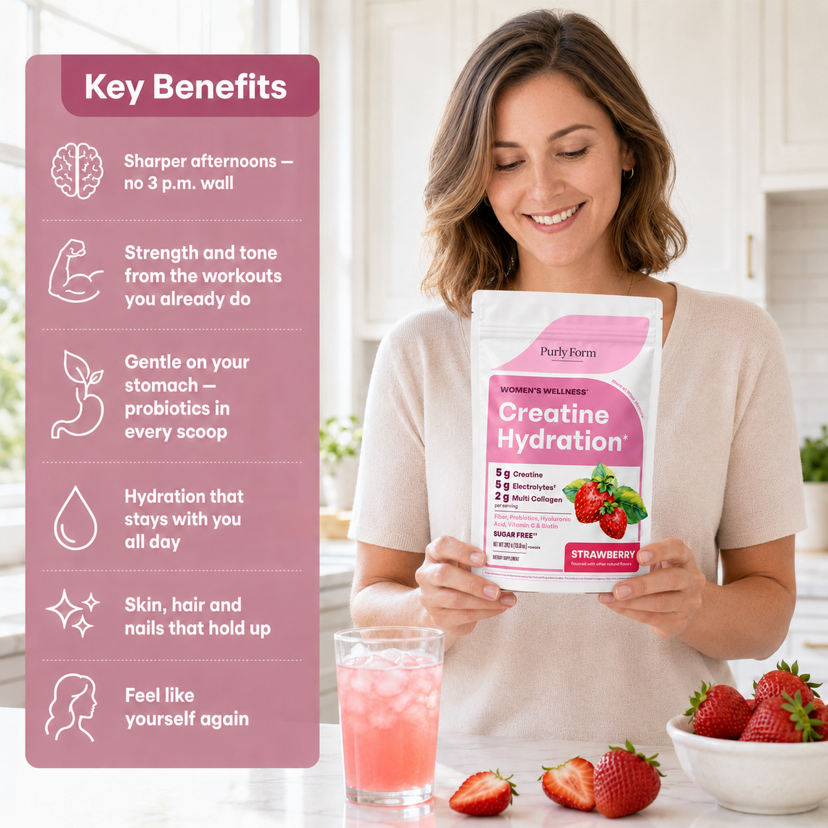PurlyForm's Creatine Hydration